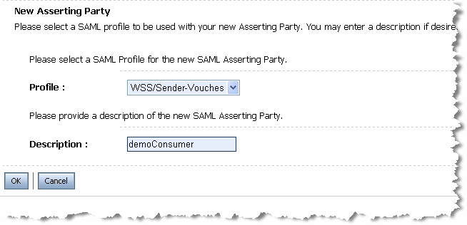 Asserting Party Properties