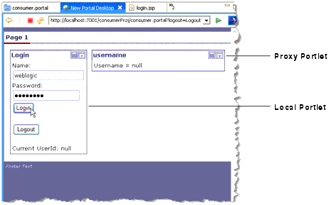 Consumer Portal Before User Login