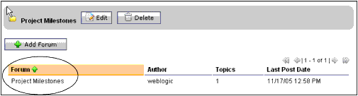 New Discussion Forum