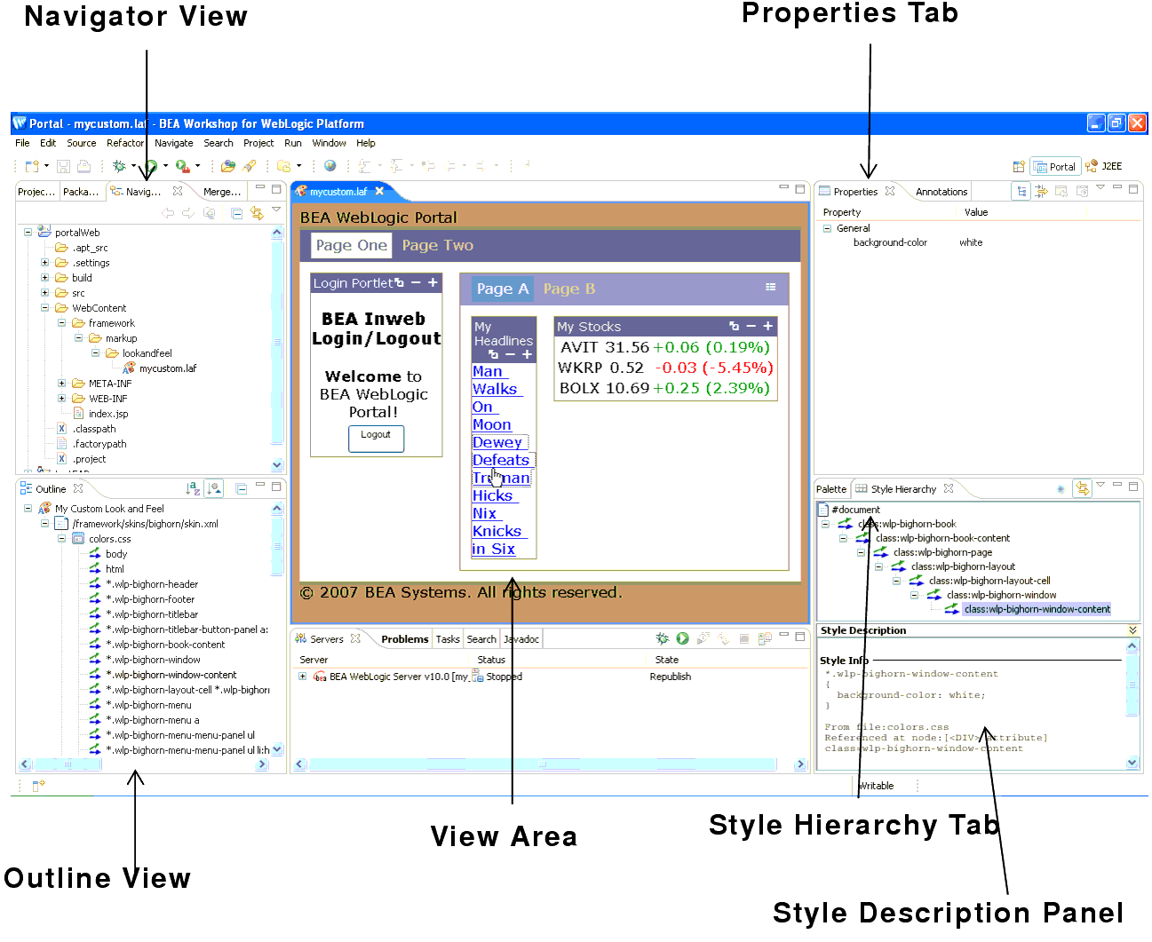 Look And Feel Editor Components