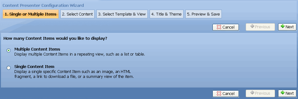 Determine How Much Content You Want to Display