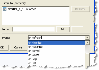 Event Drop-down List 