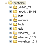 The BEA Home Directory