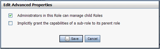 Advanced Properties Dialog