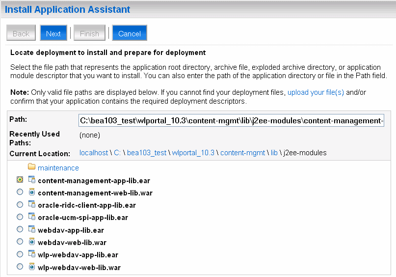 Install Application Assistant