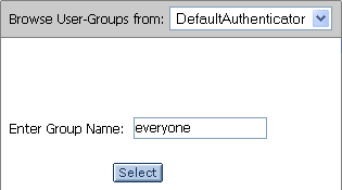 Defining a Group Name