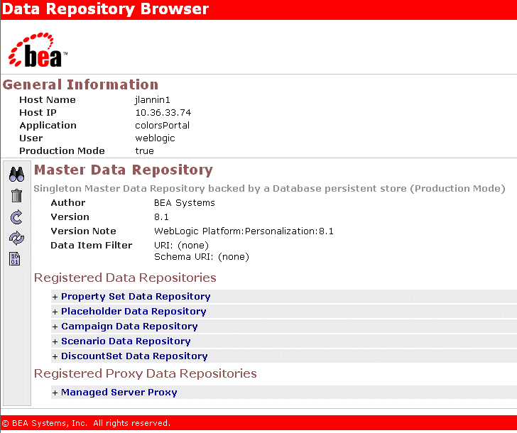 Datasync Web application home page