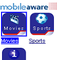 Example of menudriven.menu.display: icons 