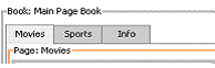 The Page Tabs in the mademo.portal File