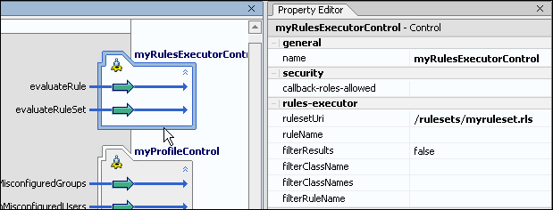 Setting properties on a control