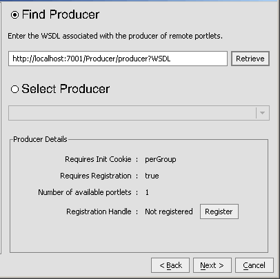 Producer Retrieved