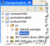 New Backing File Folder