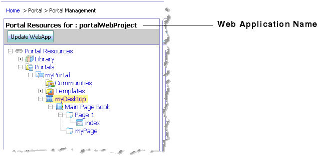 The Web Application Name