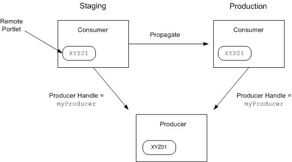 Supported Configuration for WSRP Propagation