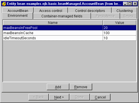 Configuring environment