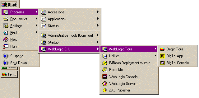 Starting the BigTel App