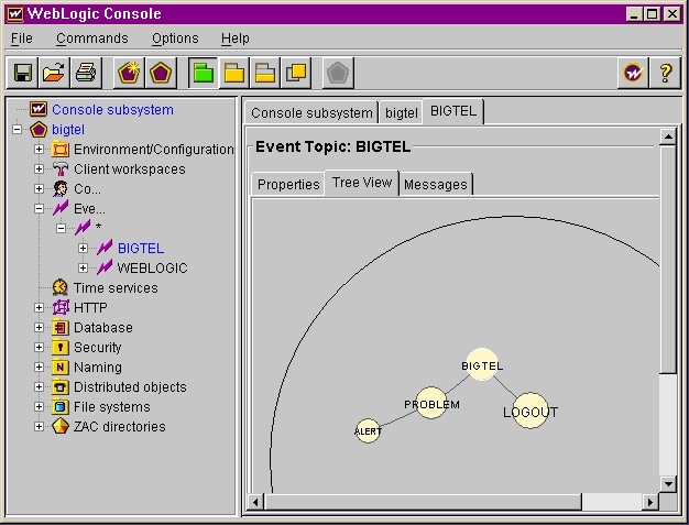 Events in the Console