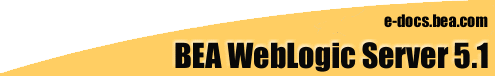 BEA WebLogic Server Release 5.0