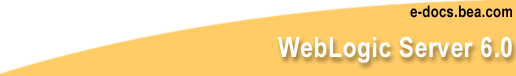 BEA WebLogic Server Release 6.0