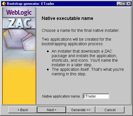 Assigning a name