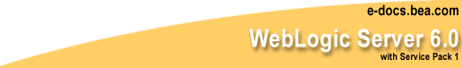 BEA WebLogic Server Release 6.0