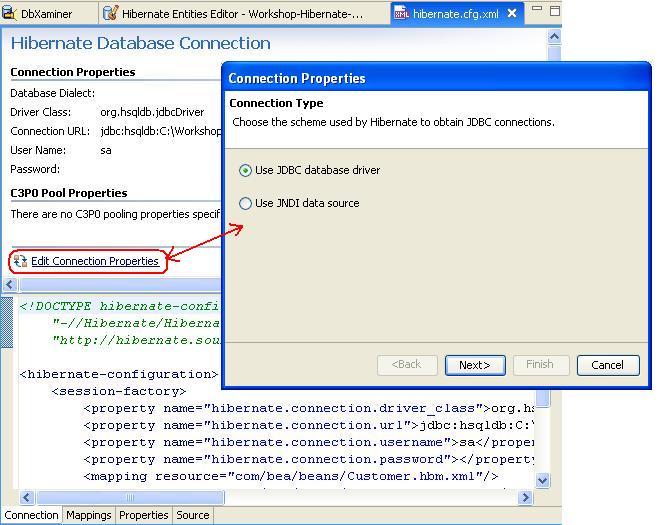 Manage Hibernate Configuration File 