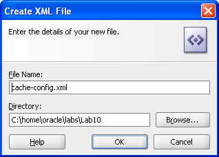 Creating an XML file.