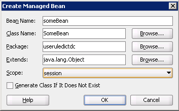 Specifying the Bean Name and Scope