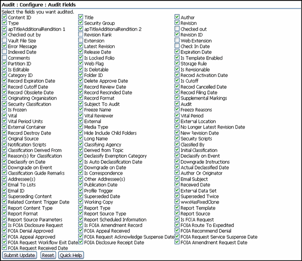 Surrounding text describes audit_fields.gif.