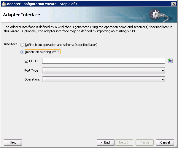 Create file adapter