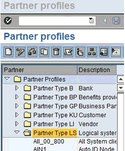 Partner profiles window