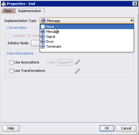Implementation Type list