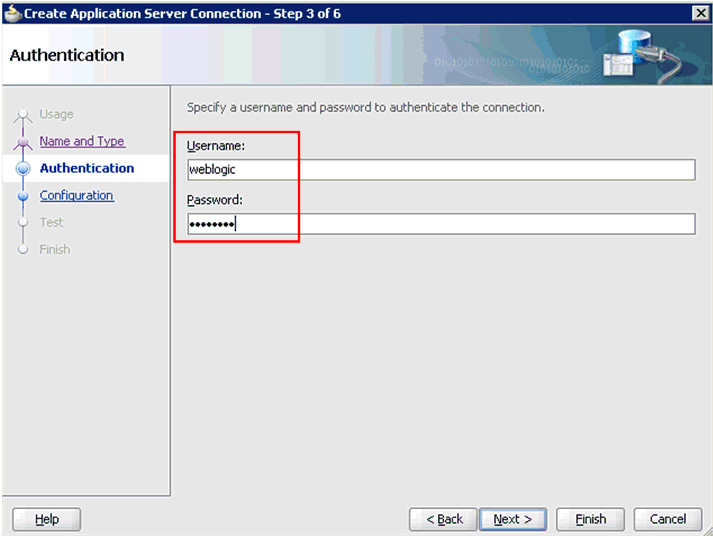 Authentication pane