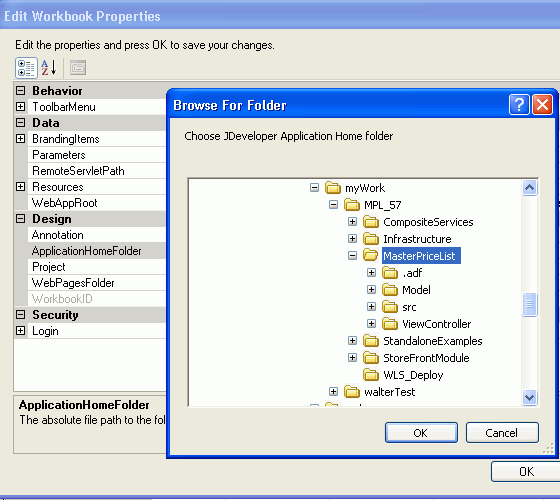 File system folder picker