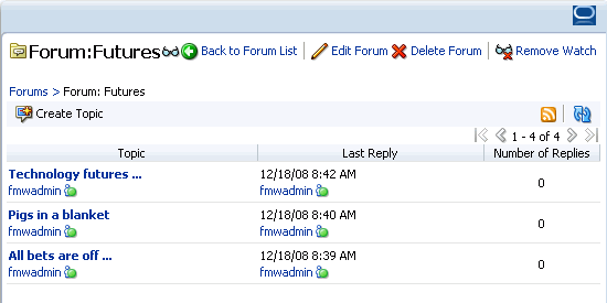 Watched forum opened from Sidebar