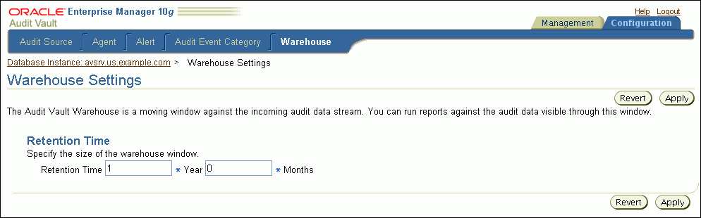 Data Warehouse management Data Warehouse management