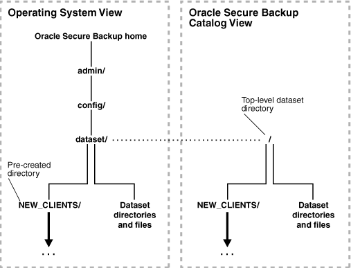 Shows the dataset directory structure.