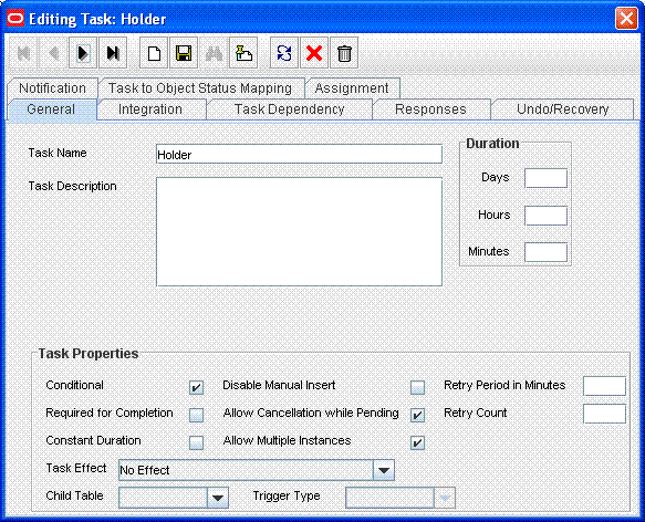 Holder task Holder task
