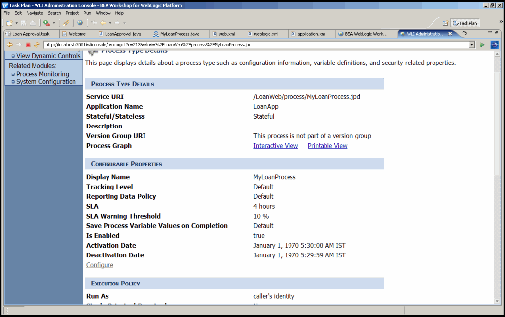 SLA Threshold Details