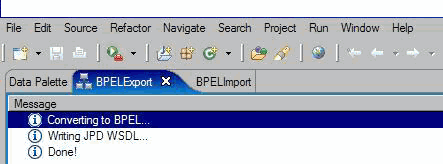 Export log 