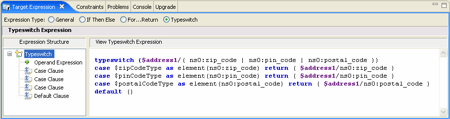 Typeswitch Expression