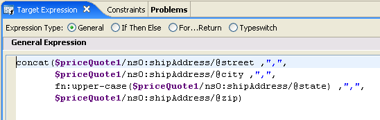 Target Expression Pane - 3