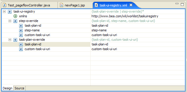 Map entries in registry file 