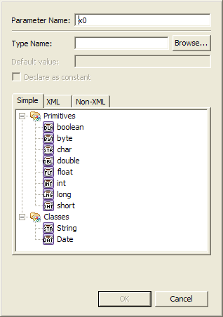 Add Parameters 