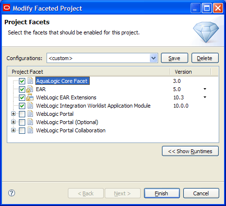 Project Facets