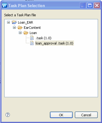 Selecting the Task Plan 