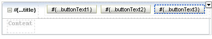 Visual editor shows the individual components