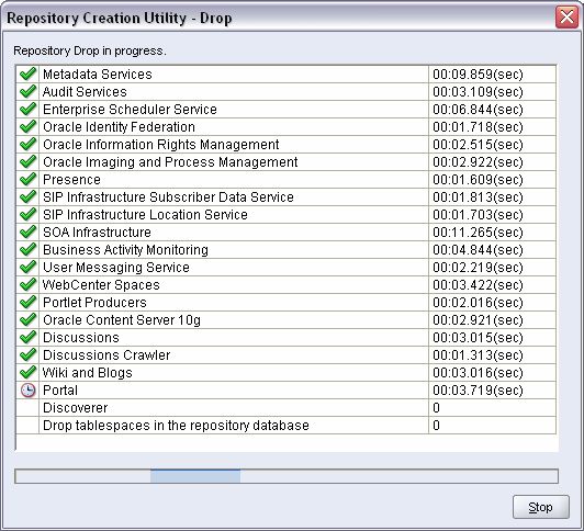 repository creation summary screen