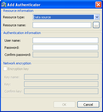 This screen is used to add computers to the user profile
