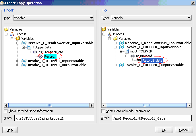 This image shows the Create Copy dialog box